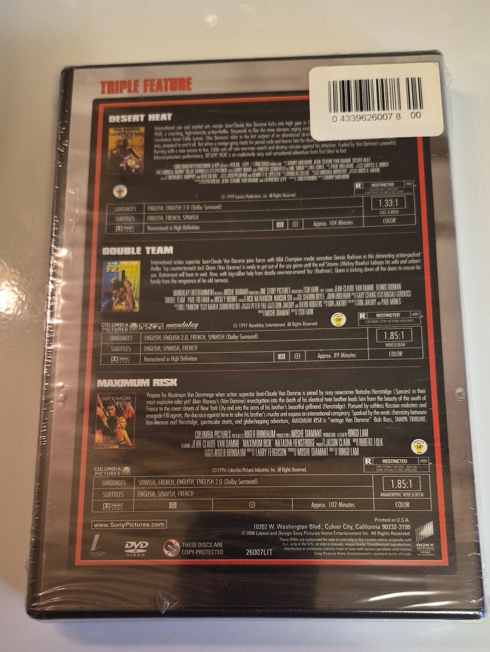 Jean-Claude Triple Feature - Picture 2 of 3